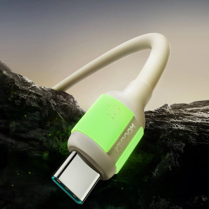 Kabl za prenos podataka i punjenje USB-C - USB-C Joyroom S-A53, 60W, 1.2m, Bež