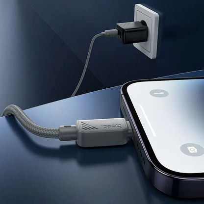 Kabl za podatke i punjenje USB-C - Lightning HOCO X113, 27W, 1m, Sivi