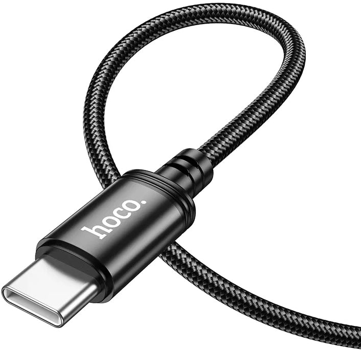Kabl za prenos podataka i punjenje USB-A - USB-C HOCO X89, 18W, 2m, Crni