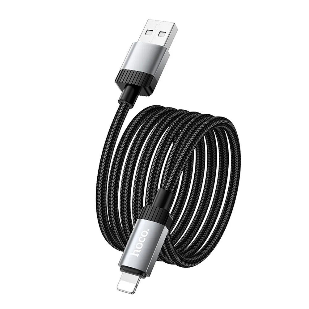 Kabl za Podatke i Punjenje USB-A - Lightning HOCO X117, 18W, 1m, Crni