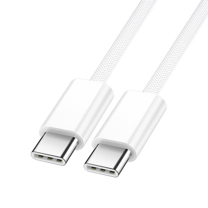 Kabl za podatke i punjenje USB-C - USB-C BWOO BO-X284, 60W, 2m, Beli
