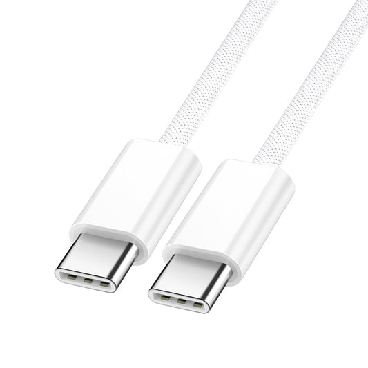 Kabl za podatke i punjenje USB-C - USB-C BWOO BO-X284, 60W, 2m, Beli