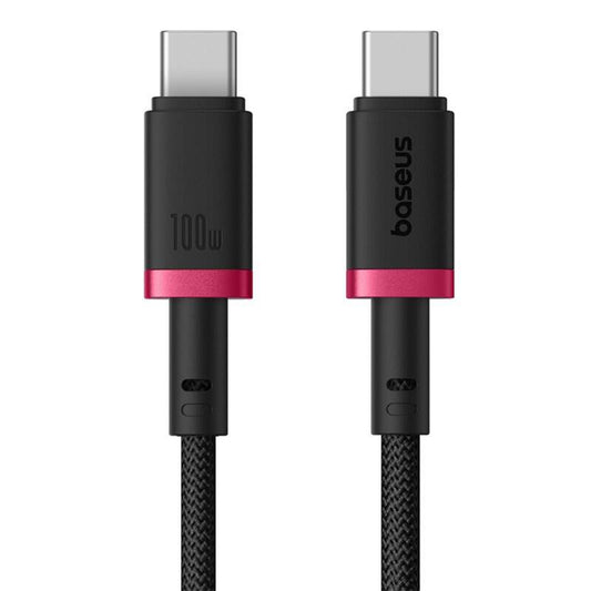 Kabl za prenos podataka i punjenje USB-C - USB-C Baseus Dura Series, 100W, 1m, Crveni P10377803U01-01