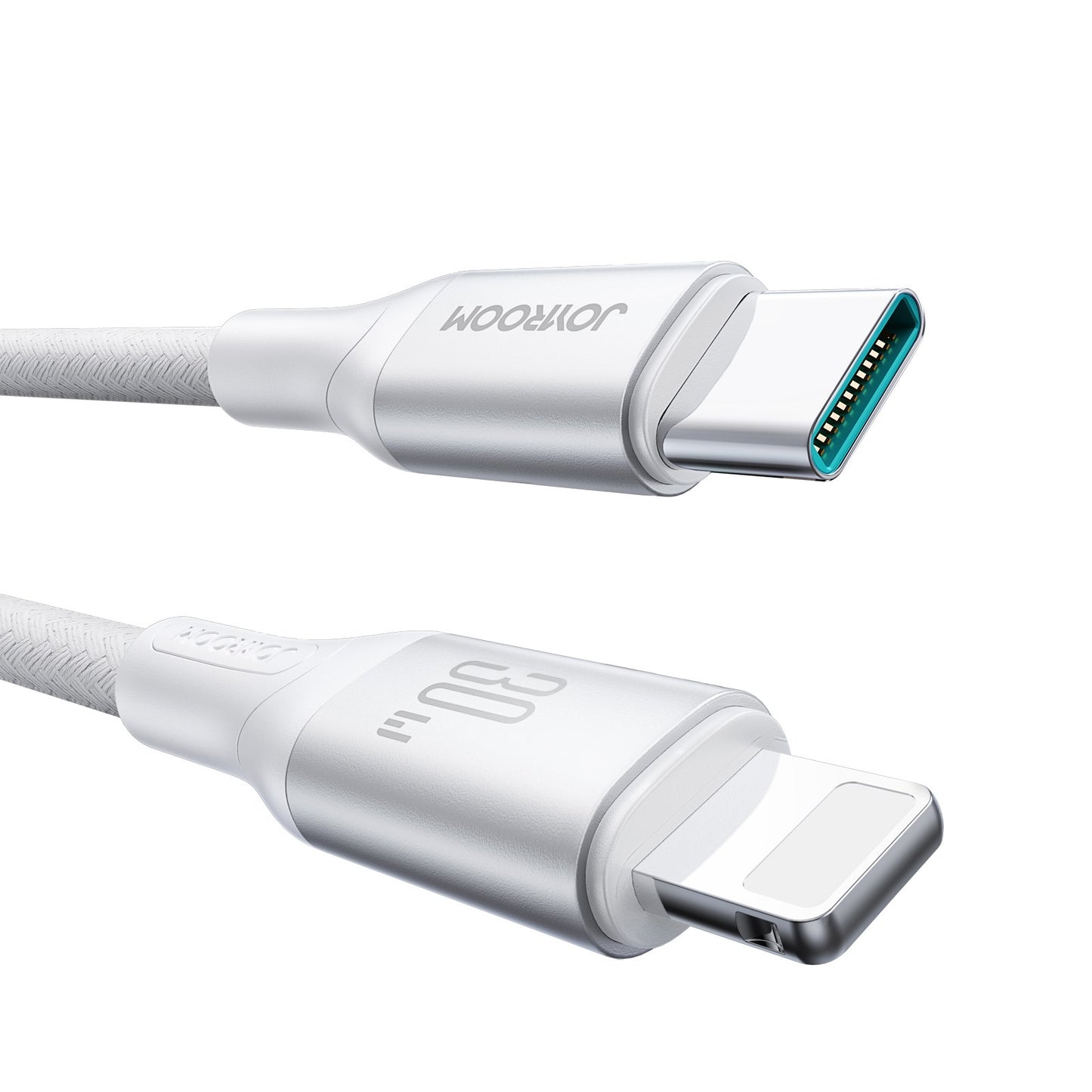 Kabl za podatke i punjenje USB-C - Lightning Joyroom S-A28 Flash, 30W, 1m, Bel