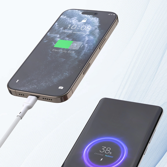 Kabl za podatke i punjenje USB-C - USB-C Dudao L9C Max, 240W, 2m, Bela