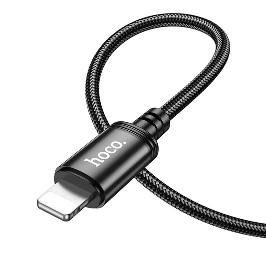 Kabl za podatke i punjenje USB-A - Lightning HOCO X89, 18W, 1m, Crni