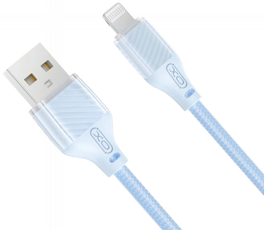 Kabl za podatke i punjenje USB-A - Lightning XO Design NB291, 18W, 1m, Plavi