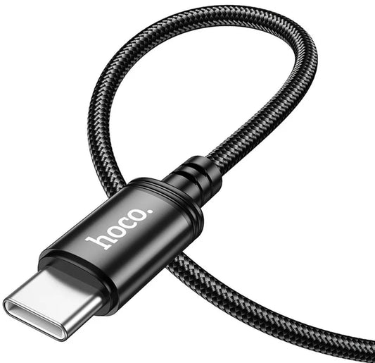 Kabl za prenos podataka i punjenje USB-C - USB-C HOCO X91, 60W, 3m, Crni