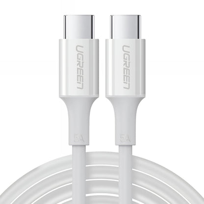 Kabl za podatke i punjenje USB-C - USB-C UGREEN US300, 100W, 2m, Bela