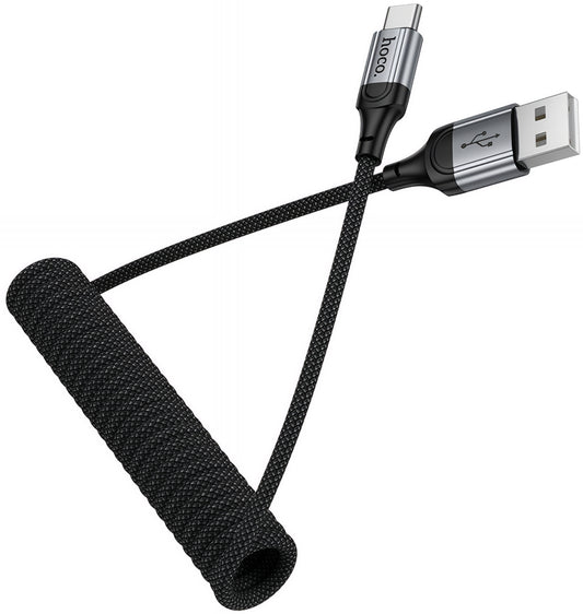 Kabl za podatke i punjenje USB-A - USB-C HOCO X121, 18W, 1.5m, Crni