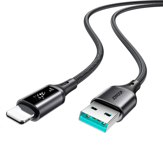 Kabl za podatke i punjenje USB-A - Lightning Joyroom S-A60 StarTalk, 18W, 1.2m, Crni