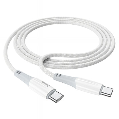 Kabl za podatke i punjenje USB-C - USB-C HOCO X70, 60W, 1m, Beli