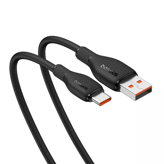 Kabl za podatke i punjenje USB-A - USB-C Baseus Pudding, 100W, 1.2m, Crni P10355703111-00