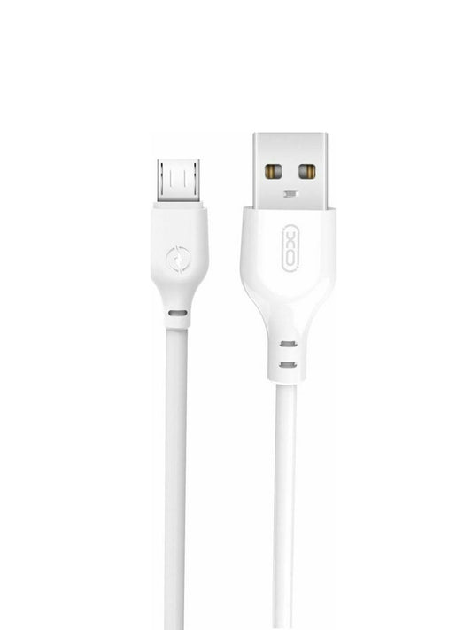 Kabl za podatke i punjenje USB-A - microUSB XO Design NB103, 18W, 2m, Beli
