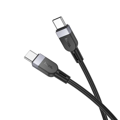 USB-C - USB-C HOCO X109 kabl za prenos podataka i punjenje, 60W, 3m, Crna