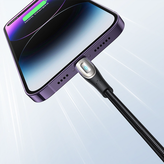 USB-A kabl za prenos podataka i punjenje - Lightning Joyroom SA31-AL3, 18W, 1.2m, Crna