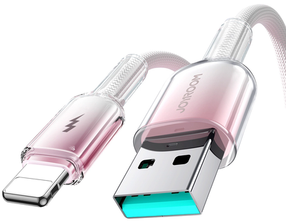 Kabl za prenos podataka i punjenje USB-A - Lightning Joyroom S-A42, 18W, 1.2m, Bela