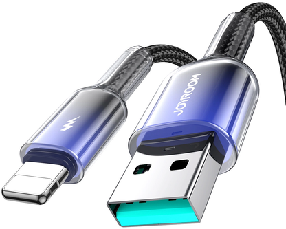 Kabl za prenos podataka i punjenje USB-A - Lightning Joyroom S-A42, 18W, 1.2m, Crna