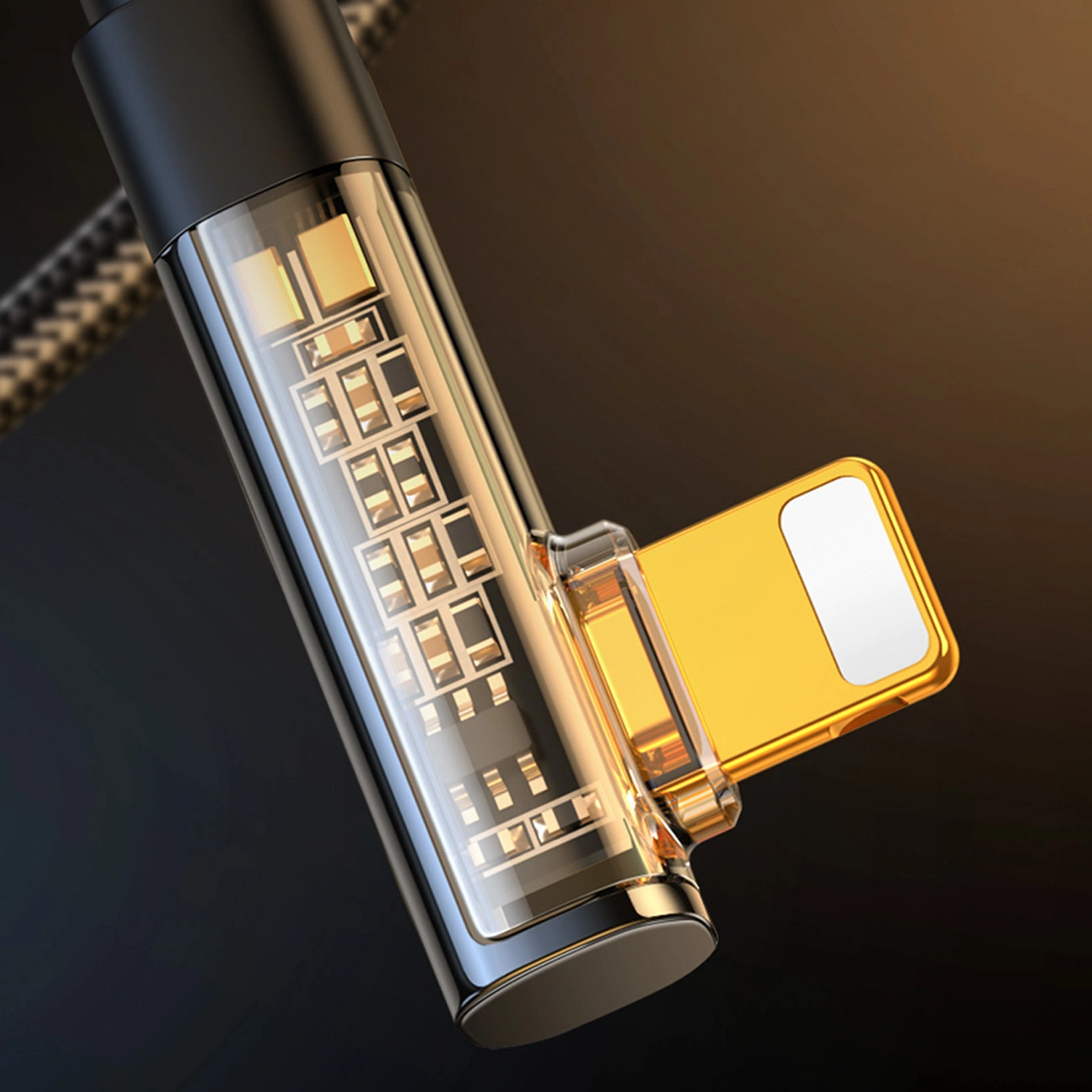 Kabl za prenos podataka i punjenje USB-A - Lightning Joyroom S-UL012A6 Angled, 18W, 1.2m, Crni
