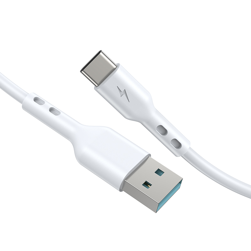 Kabl za prenos podataka i punjenje USB-A - USB-C BWOO BO-X172C-2M, 15W, 2m, Bela