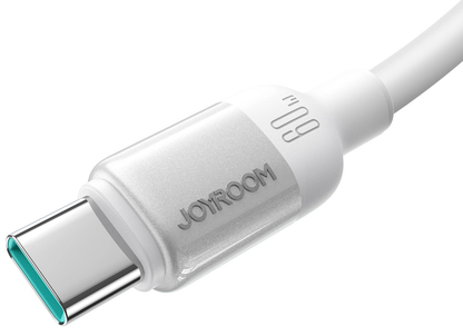 USB-C - USB-C kabl za prenos podataka i punjenje Joyroom S-A62 Lively, 60W, 1.2m, Bela
