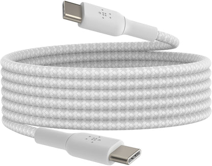 Kabl za prenos podataka i punjenje USB-C - USB-C Belkin BoostCharge Pro, 60W, 2m, Bela CAB004bt2MWH