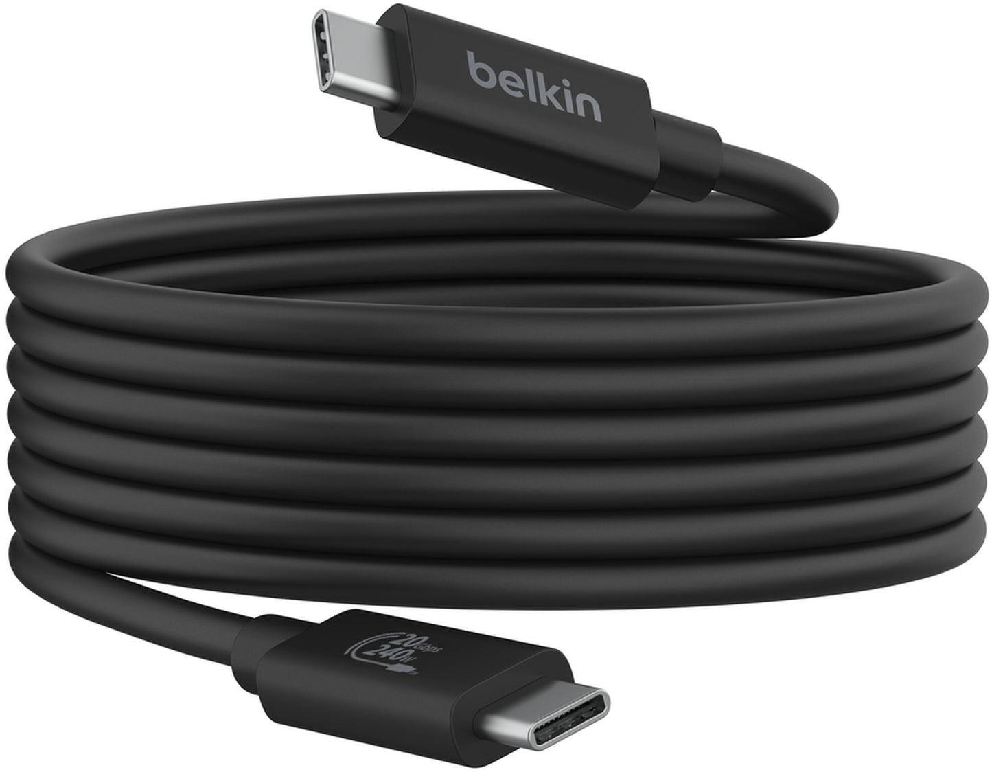 Kabl za prenos podataka i punjenje USB-C - USB-C Belkin Connect, 240W, 2m, Crni INZ004bt2MBK