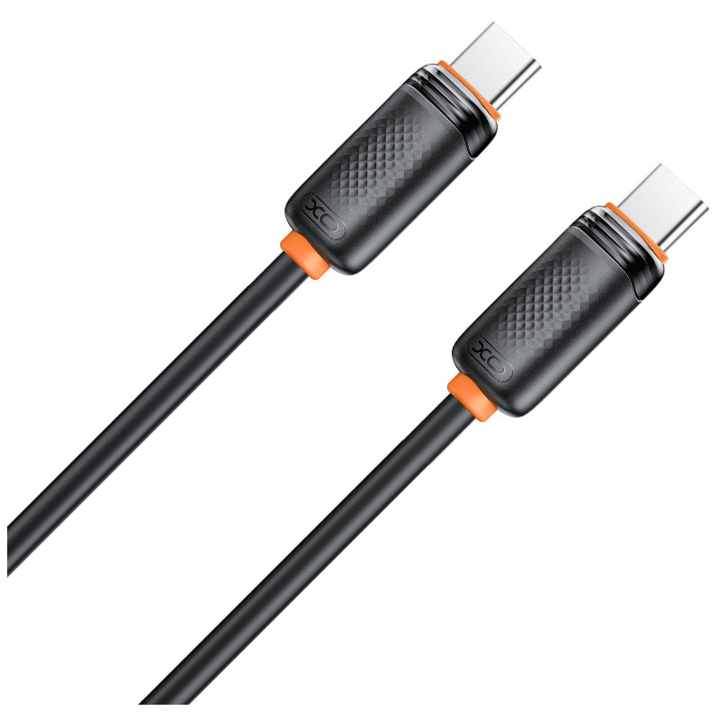 USB-C - USB-C kabl za prenos podataka i punjenje XO Design NB-Q302B, 60W, 1m, Crna