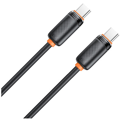 USB-C - USB-C kabl za prenos podataka i punjenje XO Design NB-Q302B, 60W, 1m, Crna