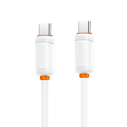 USB-C - USB-C kabl za prenos podataka i punjenje XO Design NB-Q298, 240W, 1m, Bela