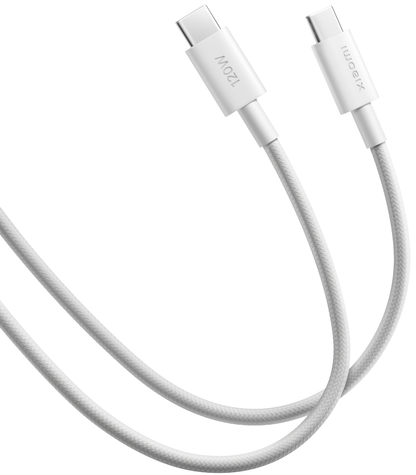 Kabl za prenos podataka i punjenje USB-C - USB-C Xiaomi, 120W, 2m, Bela BHR087AGL