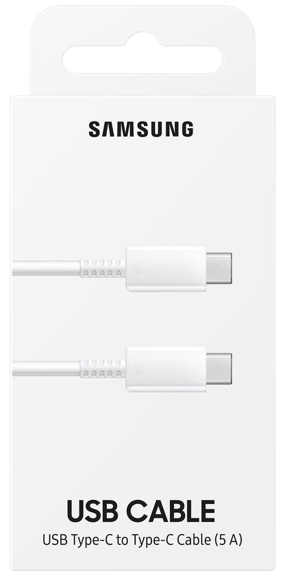 Kabl za Prenos Podataka i Punjenje USB-C - USB-C Samsung EP-DN975, 100W, 1m, Beli EP-DN975BWEGWW