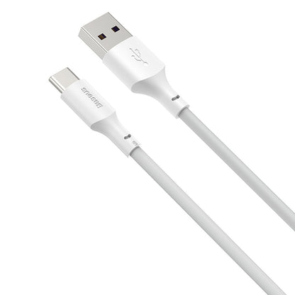 Kabel za Prijenos Podataka i Punjenje USB-A - USB-C Baseus, 40W, 1.5m, Set 2 komada, Bijela TZCATZJ-02