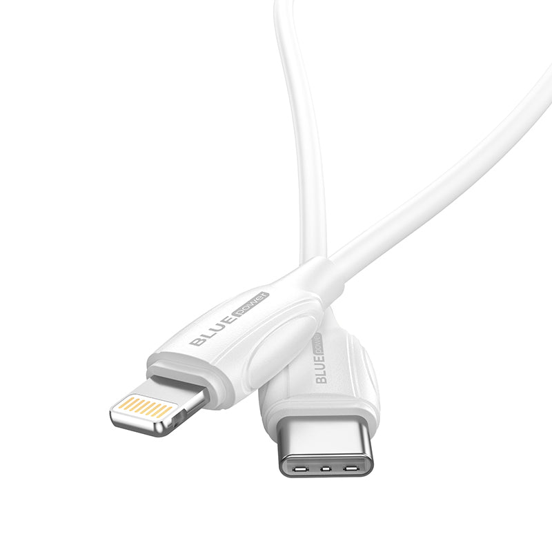 USB-C - Lightning kabel za prijenos podataka i punjenje BLUE Power B2BX19, 18W, 2m, bijeli