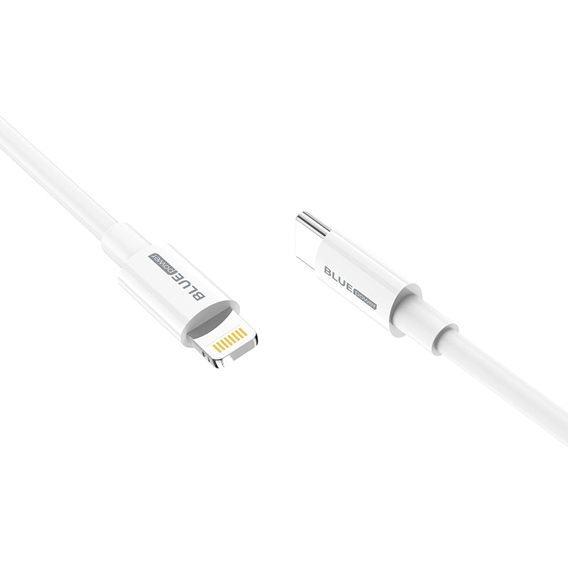 USB-C - Lightning Data and Charging Cable BLUE Power BBX36, 18W, 1m, White