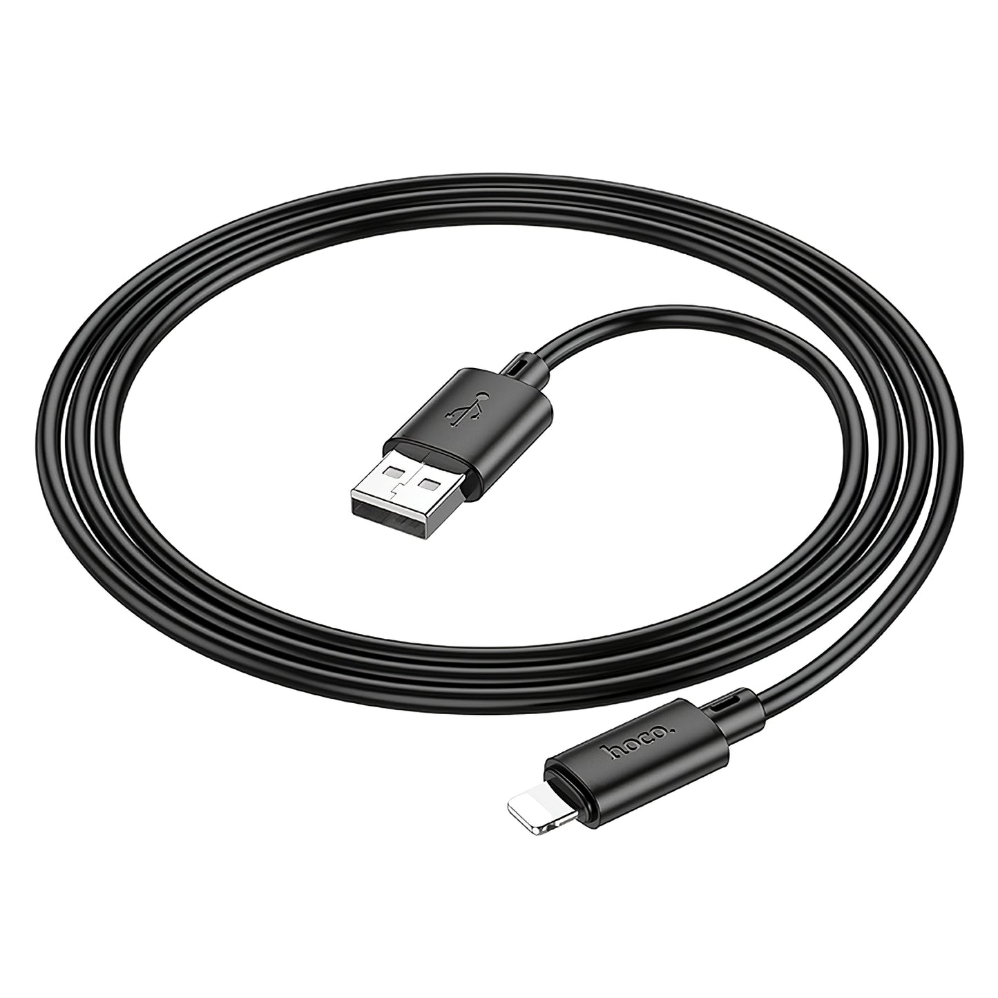 HOCO X88 USB-A - Lightning Data and Charging Cable, 18W, 1m, Black 