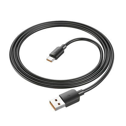 Kabel za Prijenos Podataka i Punjenje USB-A - USB-C HOCO X96, 100W, 1m, Crni