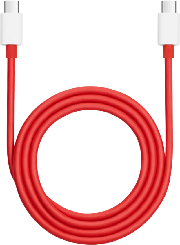 USB-C Data and Charging Cable - USB-C OnePlus DL152, 150W, 1m, Red 5461100529