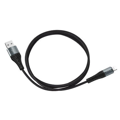 Kabl za Prenos Podataka i Punjenje USB-A - Lightning HOCO X38 Cool, 18W, 1m, Crni
