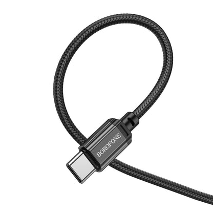 Kabel za Prijenos Podataka i Punjenje USB-A - USB-C Borofone BX87 Sharp, 60W, 1m, Crni