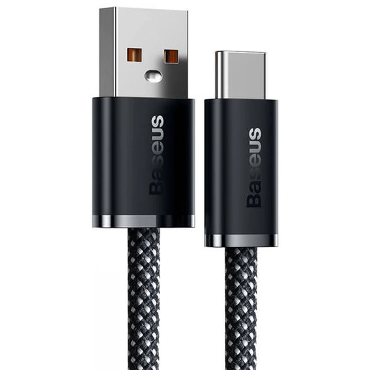 Kabl za Prenos Podataka i Punjenje USB-A - USB-C Baseus Dynamic Series, 100W, 2m, Sivi CALD000716