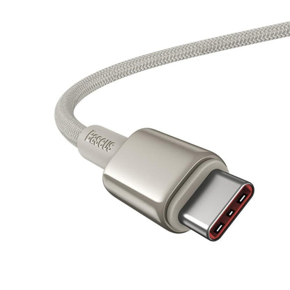 Kabl za Podatke i Punjenje USB-C - USB-C Baseus Tungsten Gold, 100W, 1m, Zlatni P10319800G21-00
