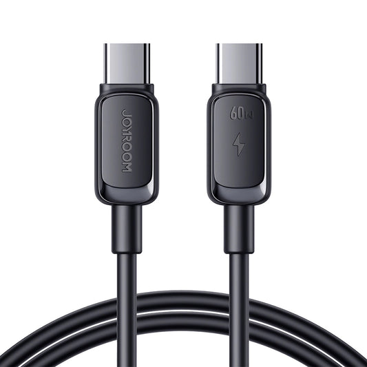 Kabl za prenos podataka i punjenje USB-C - USB-C Joyroom A14, 60W, 1.2m, Crni