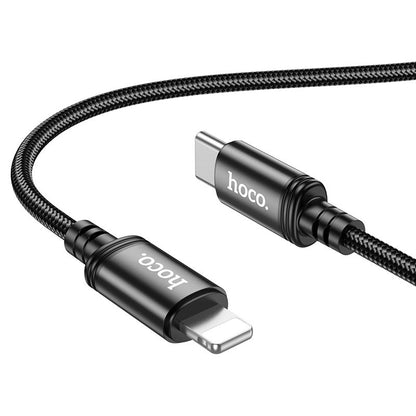 Kabl za podatke i punjenje USB-C - Lightning HOCO X89, 20W, 1m, Crni