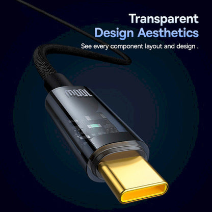 Kabl za Prenos Podataka i Punjenje USB-C - USB-C Baseus Explorer, 100W, 1m, Crni P10319703111-00