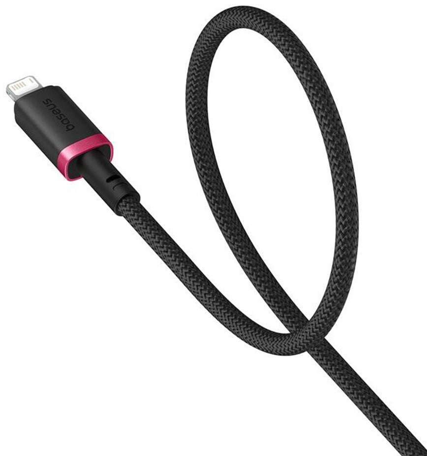 Kabl za prenos podataka i punjenje USB-A - Lightning Baseus Dura Series, 18W, 1m, Crveni P10377801U01-01