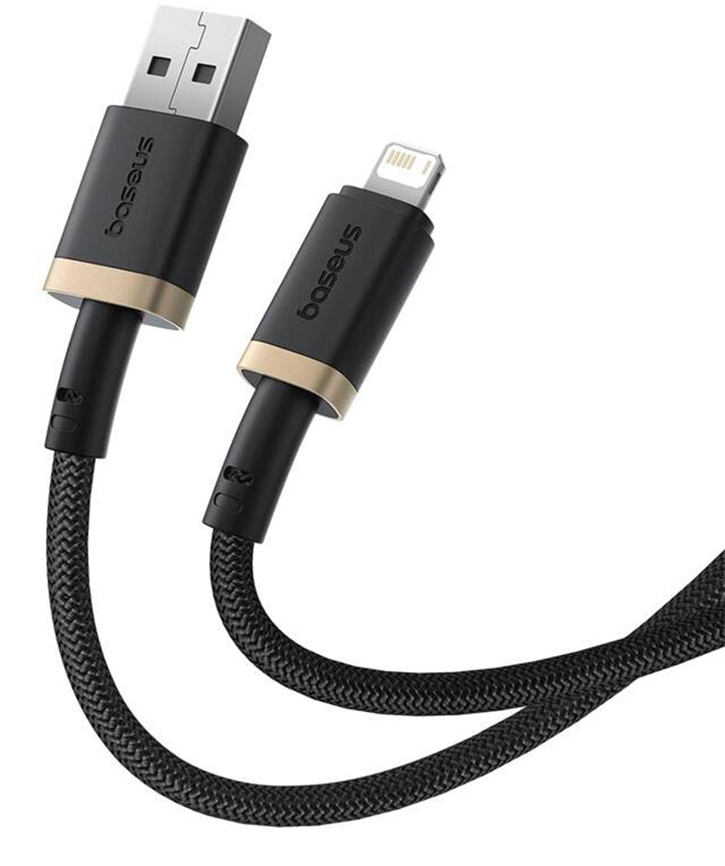 Kabl za podatke i punjenje USB-A - Lightning Baseus Dura Series, 18W, 1m, Zlatni P10377801U01-00