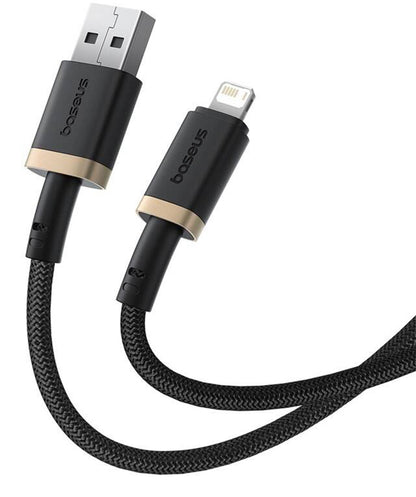 Kabl za podatke i punjenje USB-A - Lightning Baseus Dura Series, 18W, 1m, Zlatni P10377801U01-00