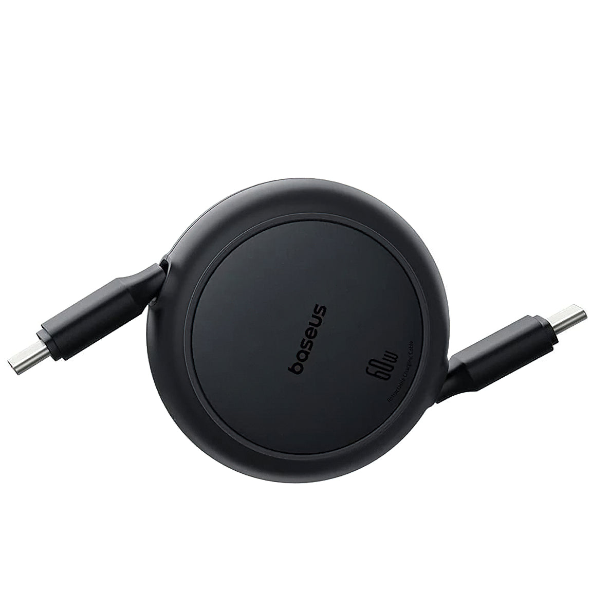 Kabl za podatke i punjenje USB-C - USB-C Baseus Free2Pull Mini Retractable, 60W, 1m, Crni P10364500111-01