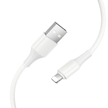 Kabl za Podatke i Punjenje USB-A - Lightning HOCO X120, 18W, 1m, Bel